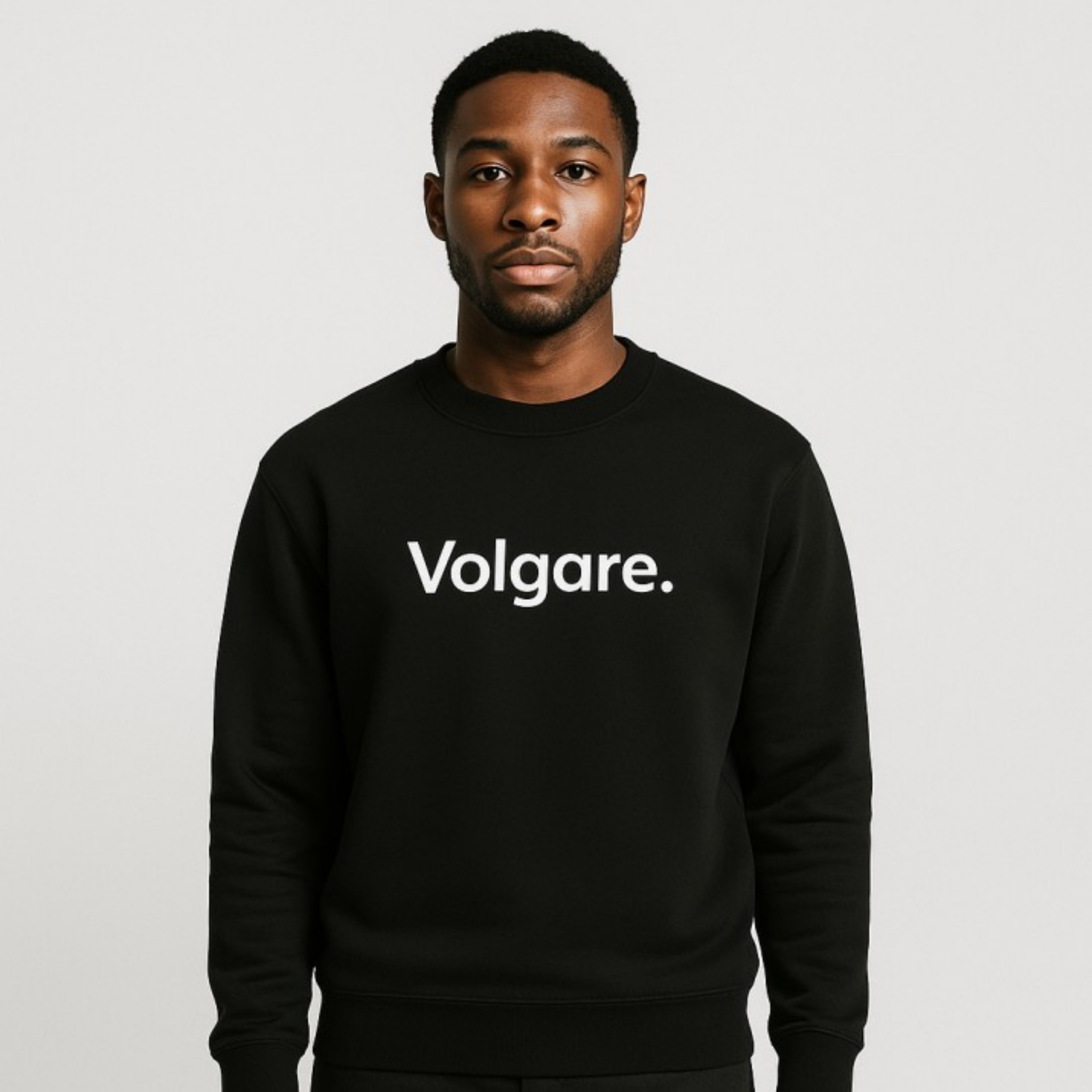 Picture of Volgare Essential Black Sweater